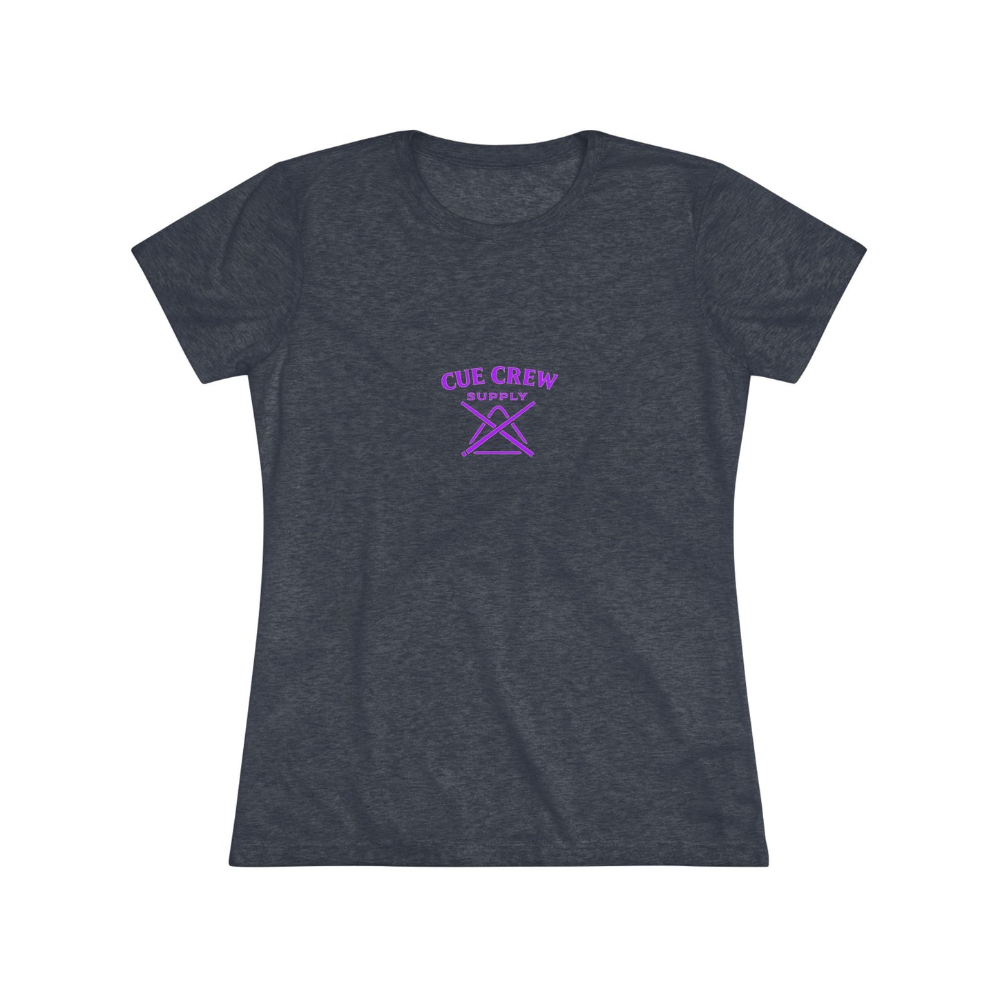 Cue Crew Ladies Next Level Women's Tri-Blend Tee