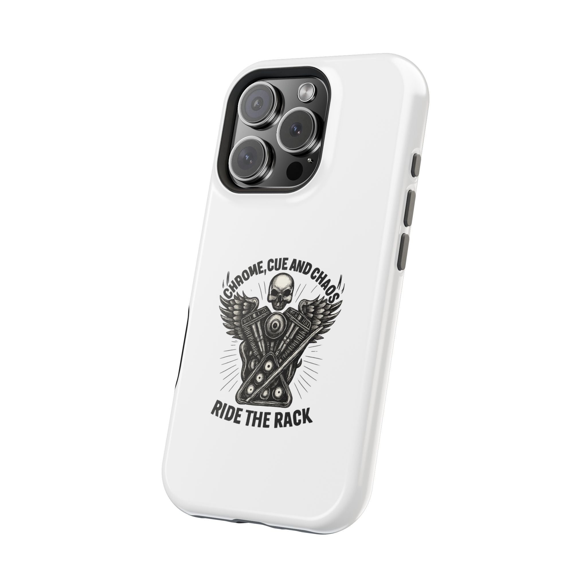 Impact-Resistant Phone Cases - Ride the Rack Design, Durable Accessories, Gift for Bikers, Unique Cases for Motorcycle Enthusiasts, [...]