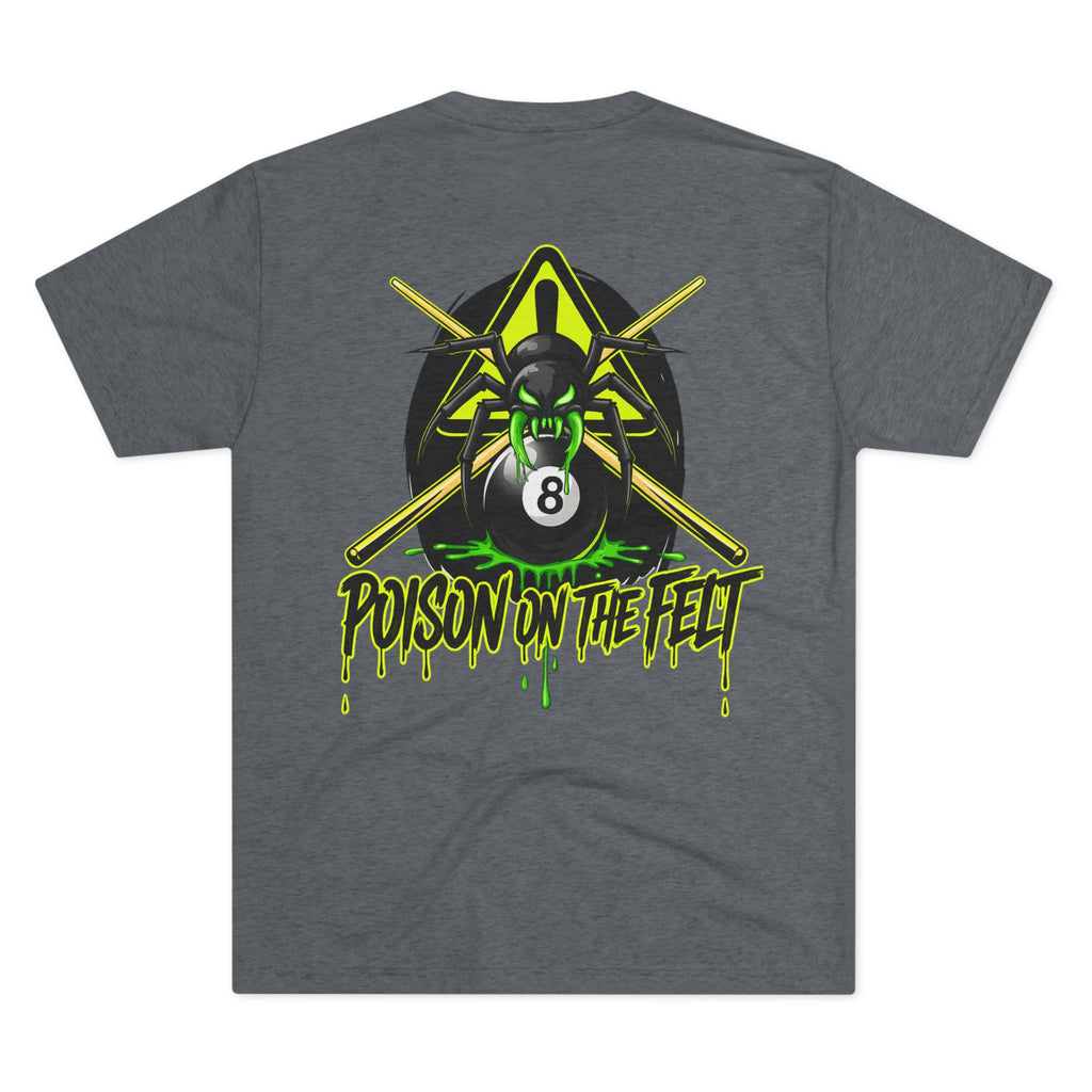 Poison on the Felt Billiards Spider Next Level Tee