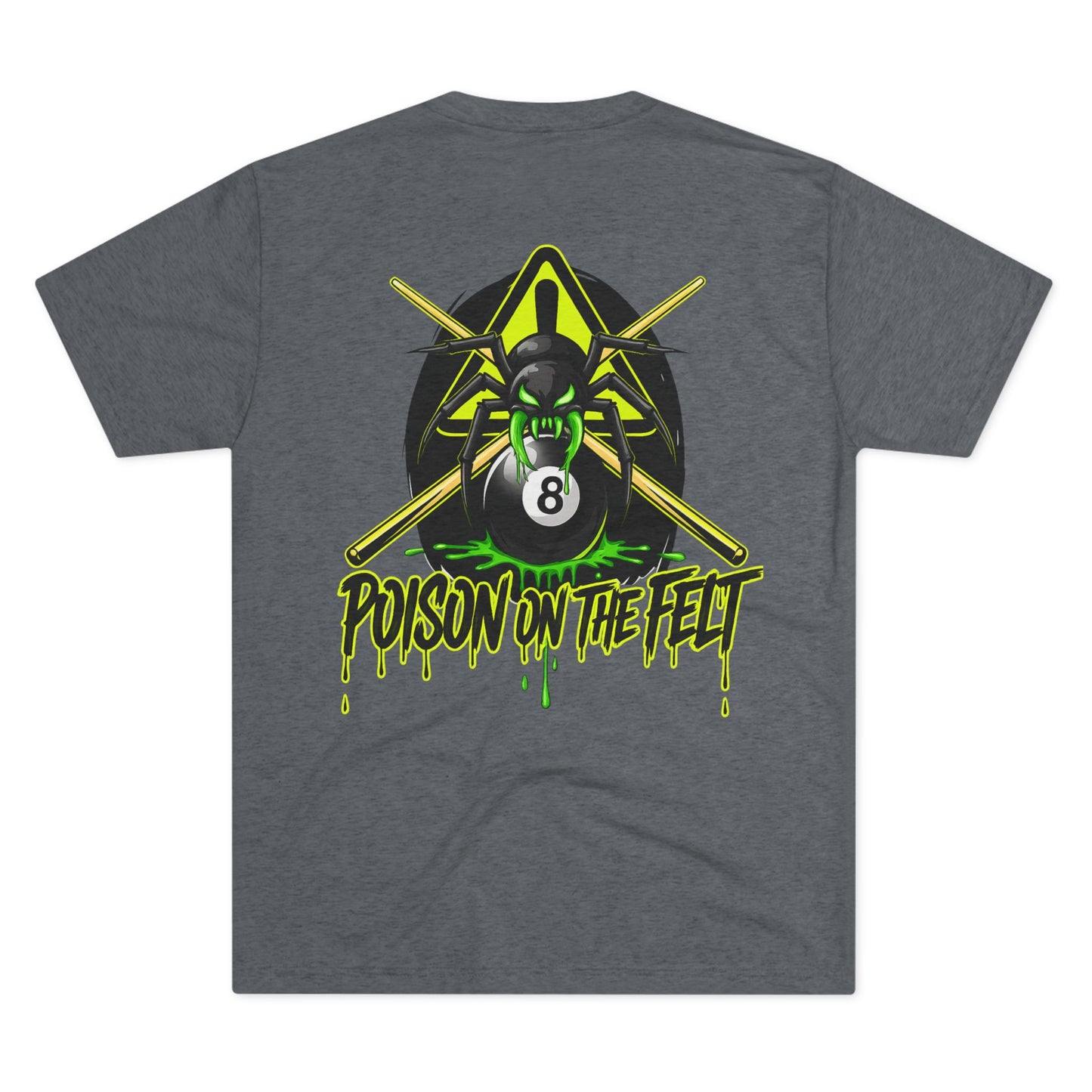 Poison on the Felt Billiards Spider Next Level Tee