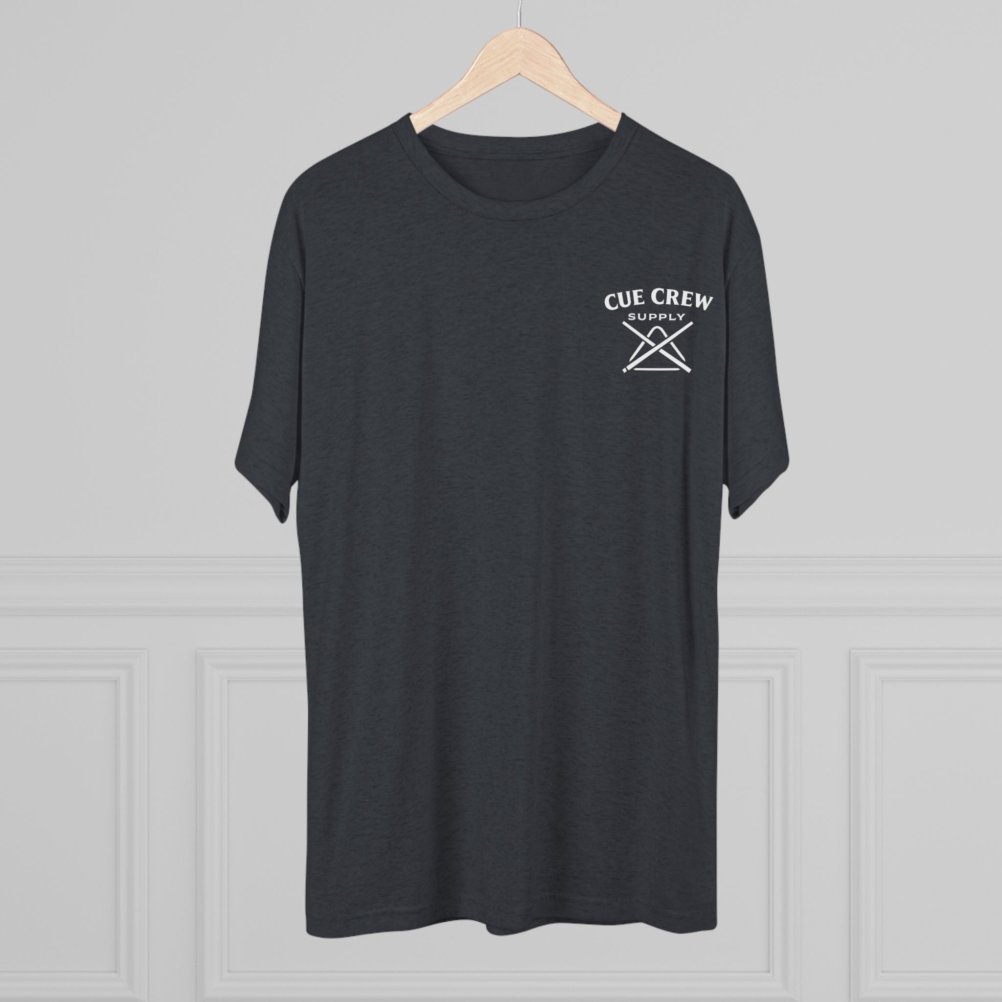 Pool Hair Don’t Care T‑Shirt — Funny Billiards Next Level Tri-Blend Tee