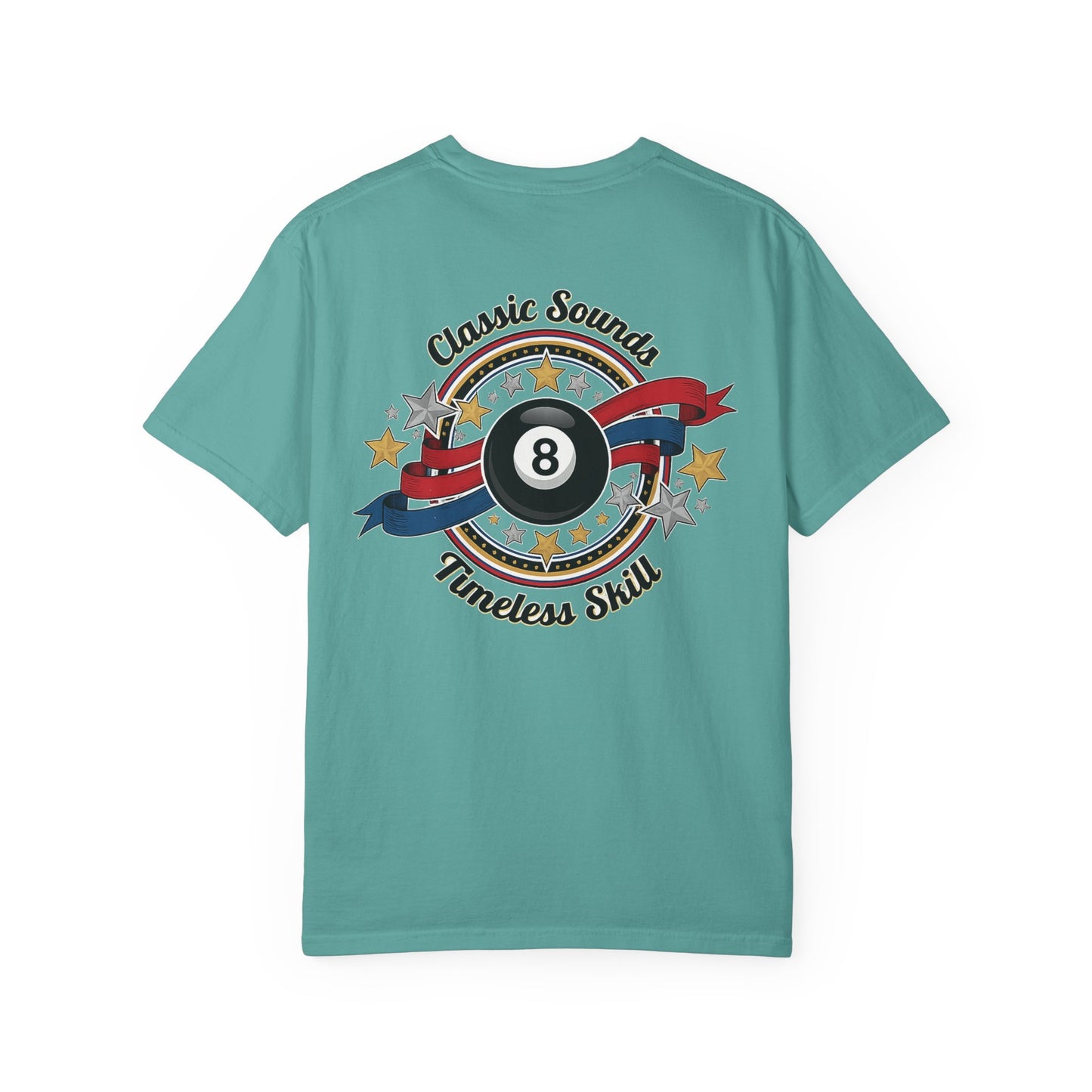Classic Sound, Timeless Skill Billiards Comfort Colors Tee