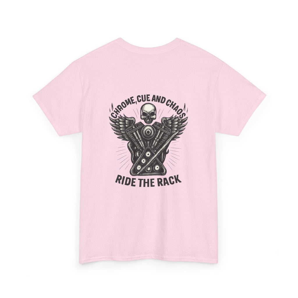 Chrome Cue Chaos Billiards Graphic Tee