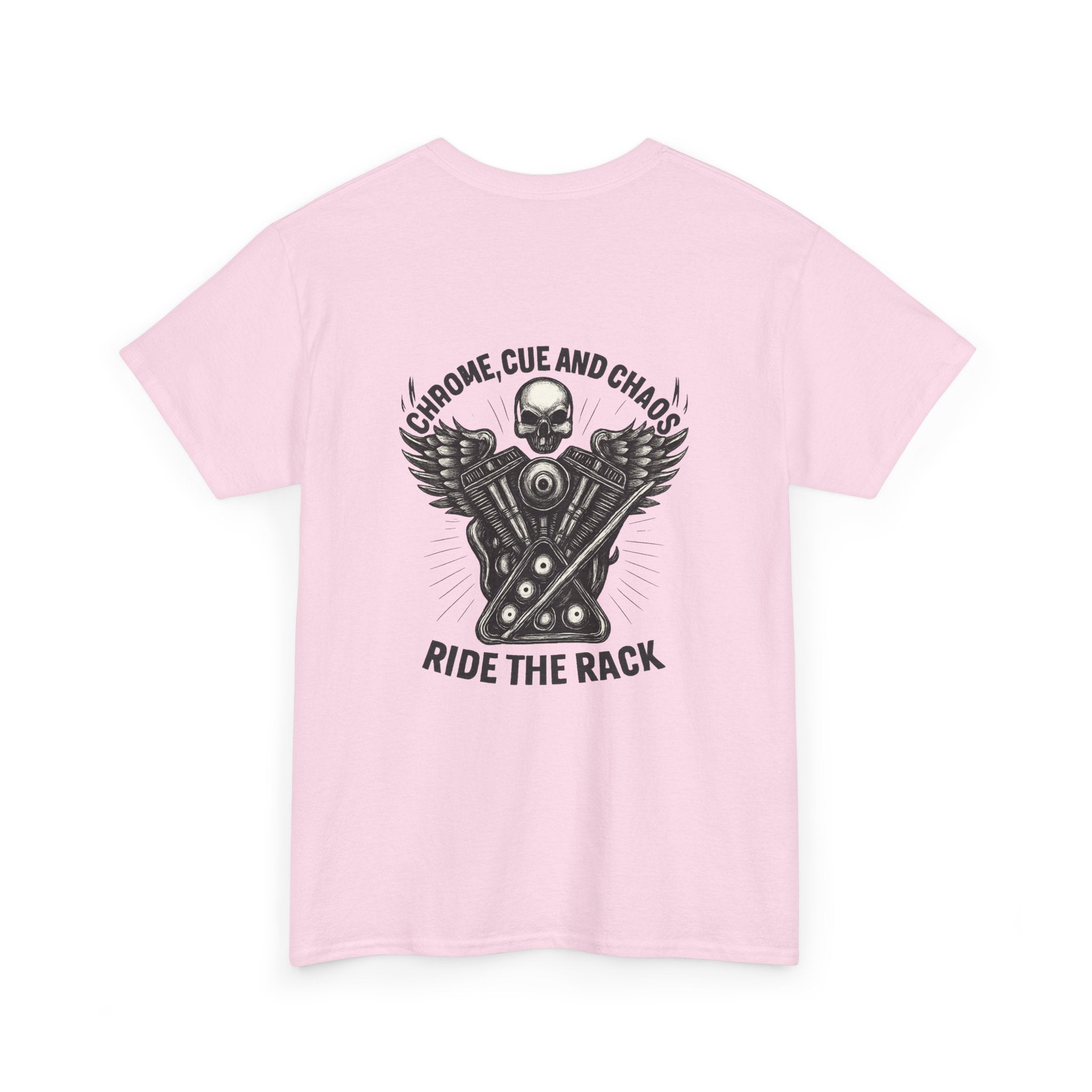 Chrome Cue Chaos Billiards Graphic Tee