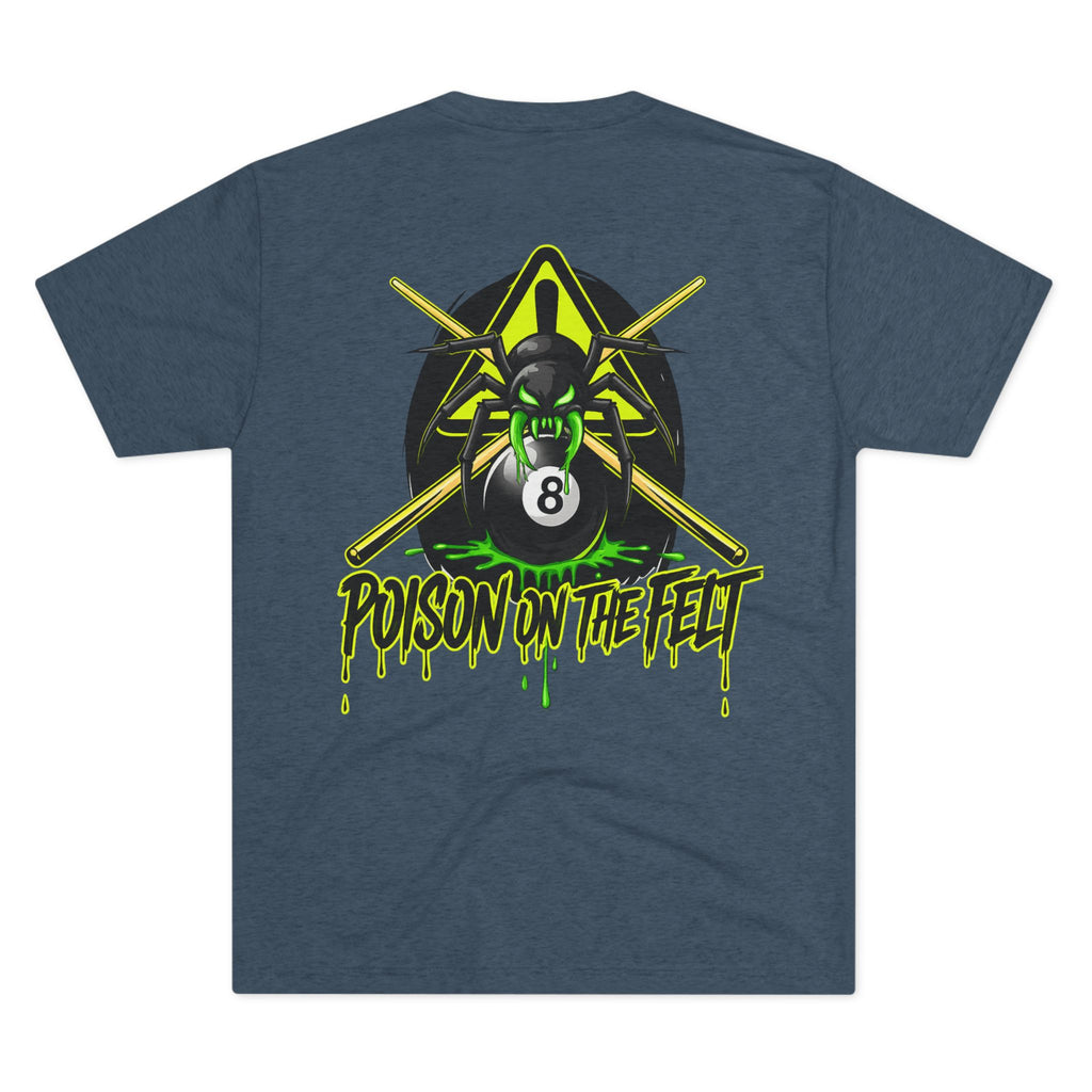 Poison on the Felt Billiards Spider Next Level Tee