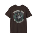 Eight Ball Says: You Are Screwed! Funny Billiards T-Shirt | Vintage 8 Ball Pool Player Graphic Tee | Front & Back Print