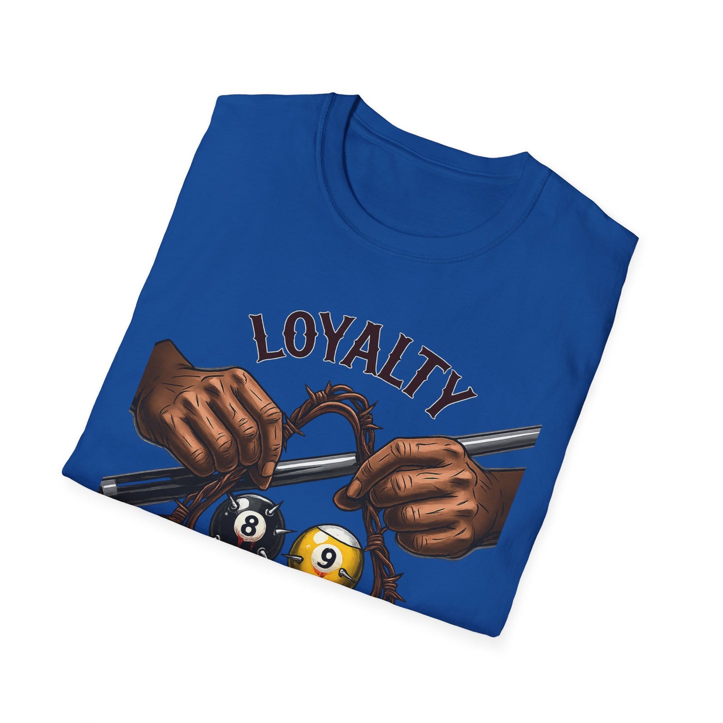 Loyalty- Hustler Code Billiards Core Line Gildan Tee