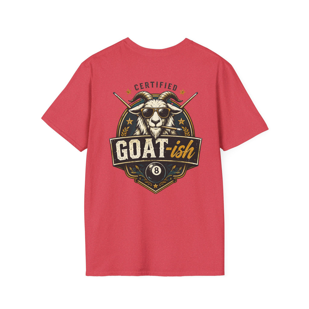 Certified GOAT-ish Funny Billiards T-Shirt CCS-CST-004