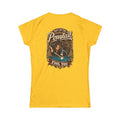 Don’t Let the Ponytail Fool You – Women’s Billiards T-Shirt – Front & Back Pool Tee