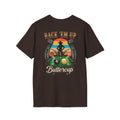 Rack 'Em Up Buttercup Funny Cowgirl Billiards T-Shirt V3| Western Pool Player Graphic Tee | Front & Back Print