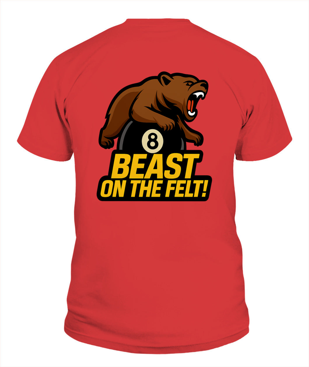 Beast On The Felt Comfort Colors Tshirt