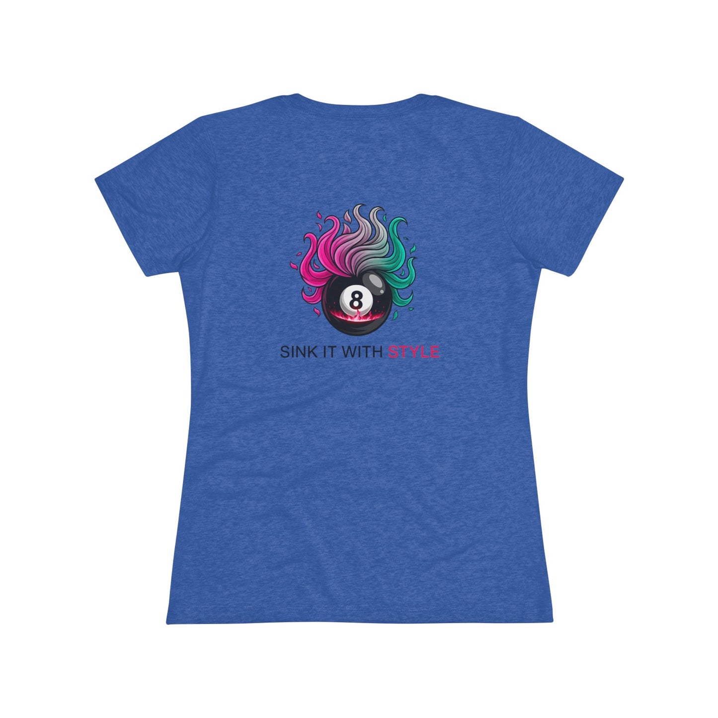 Sink It With Style Next Level Women's Tri-Blend Tee
