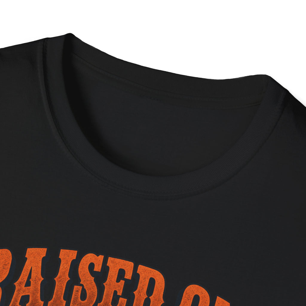 Raised on Bad Breaks – Funny Billiards T-Shirt – Pool Player Tee – CCS-EST-004