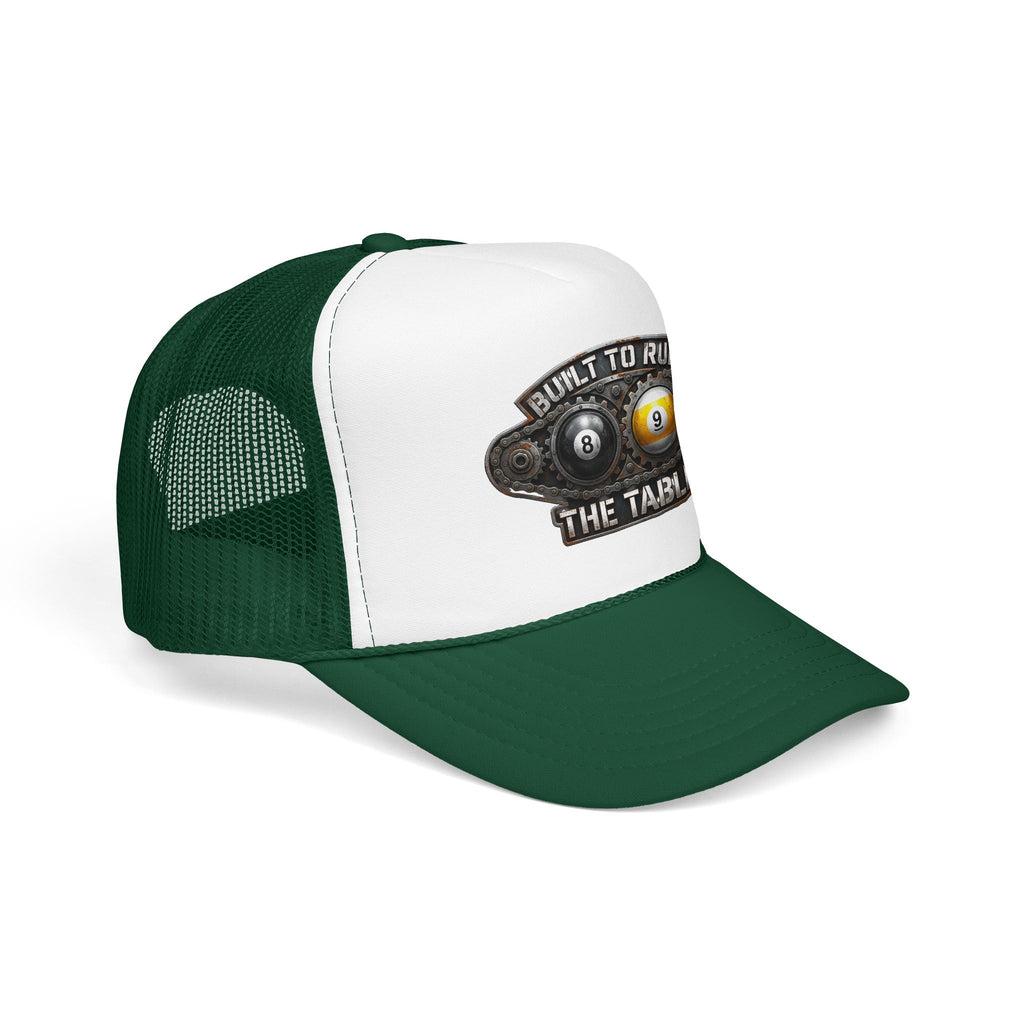 Built to Run the Table OTTO 39-165 Foam Trucker Hat – Billiards Snapback