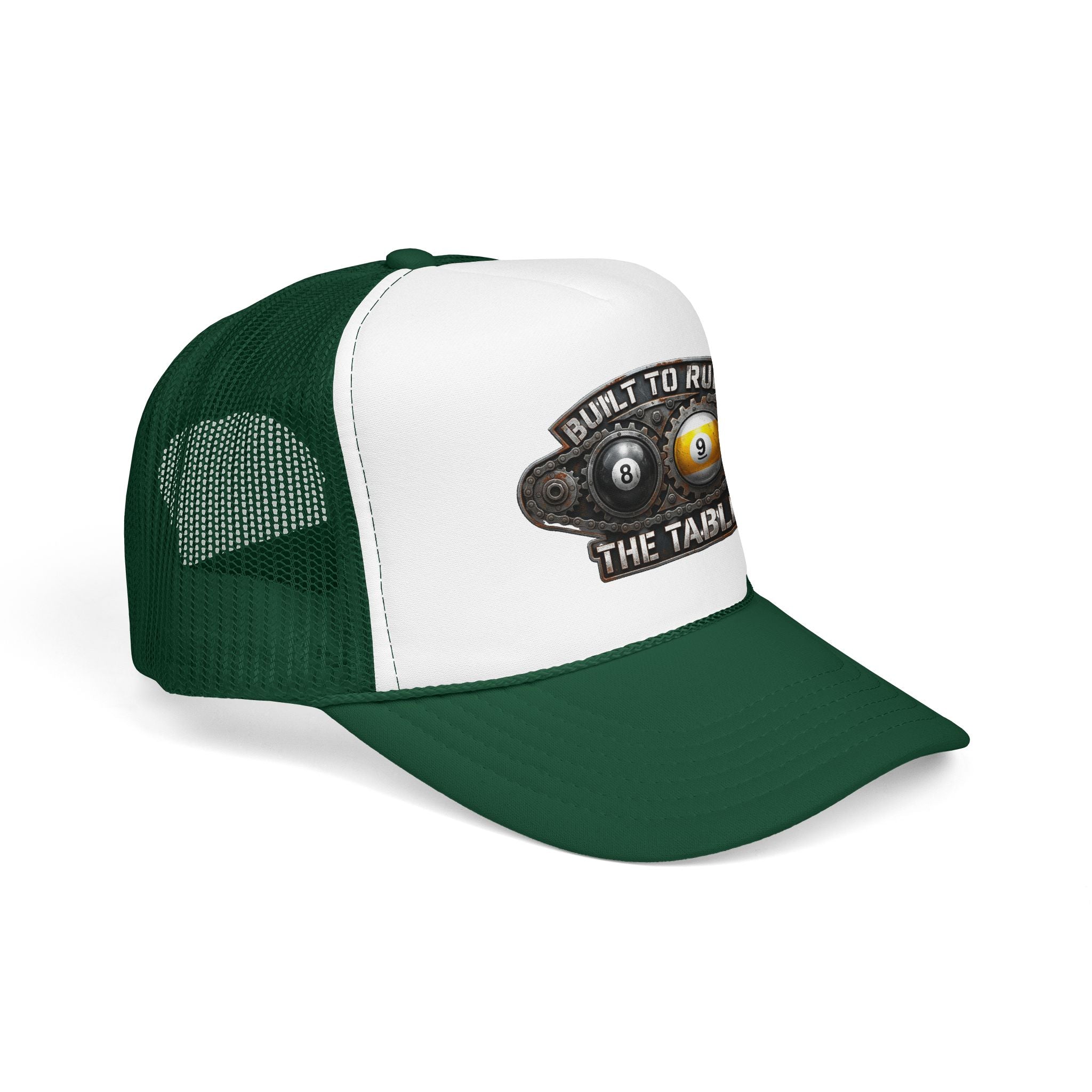 Built to Run the Table OTTO 39-165 Foam Trucker Hat – Billiards Snapback
