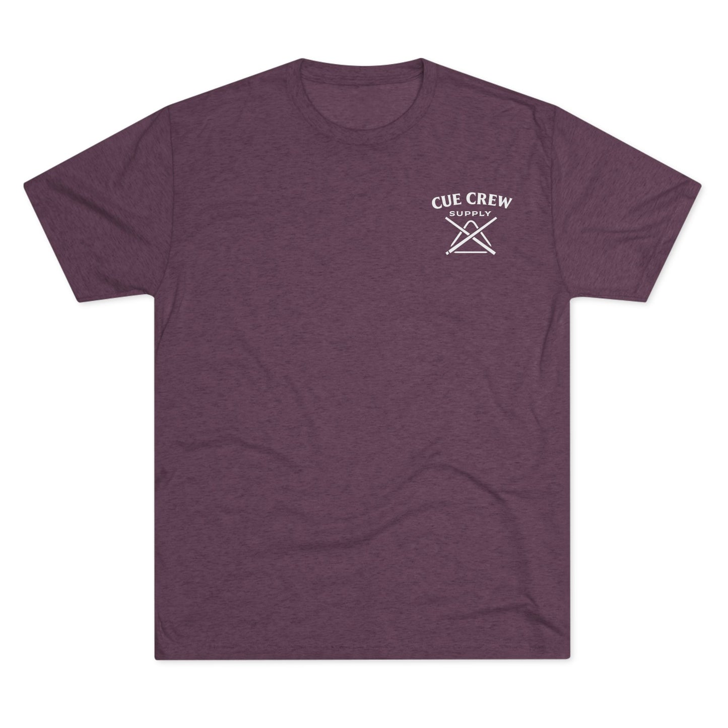 Pool Hair Don’t Care T‑Shirt — Funny Billiards Next Level Tri-Blend Tee