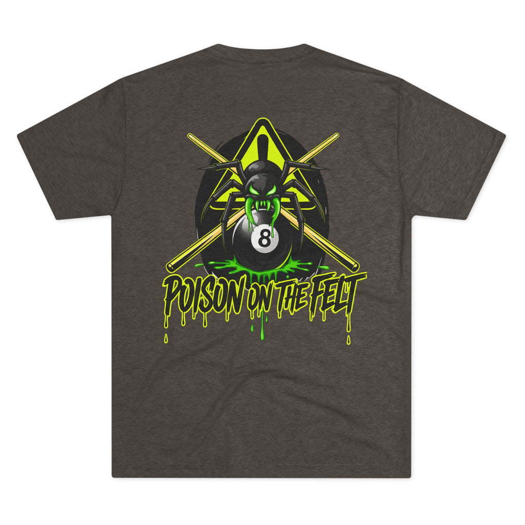 Poison on the Felt Billiards Spider Next Level Tee