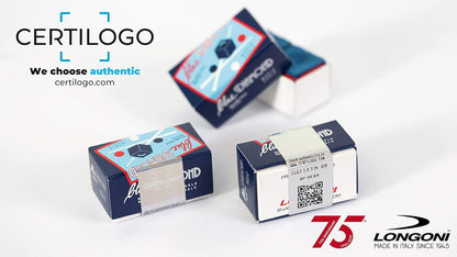 Blue Diamond Billiard Chalk W/Certilogo Protection 2 Pcs