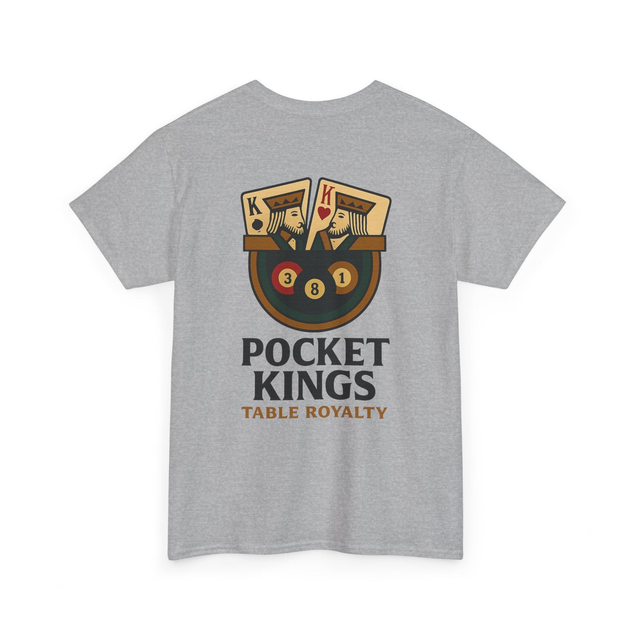 Pocket Kings Table Royalty Billiards Tee