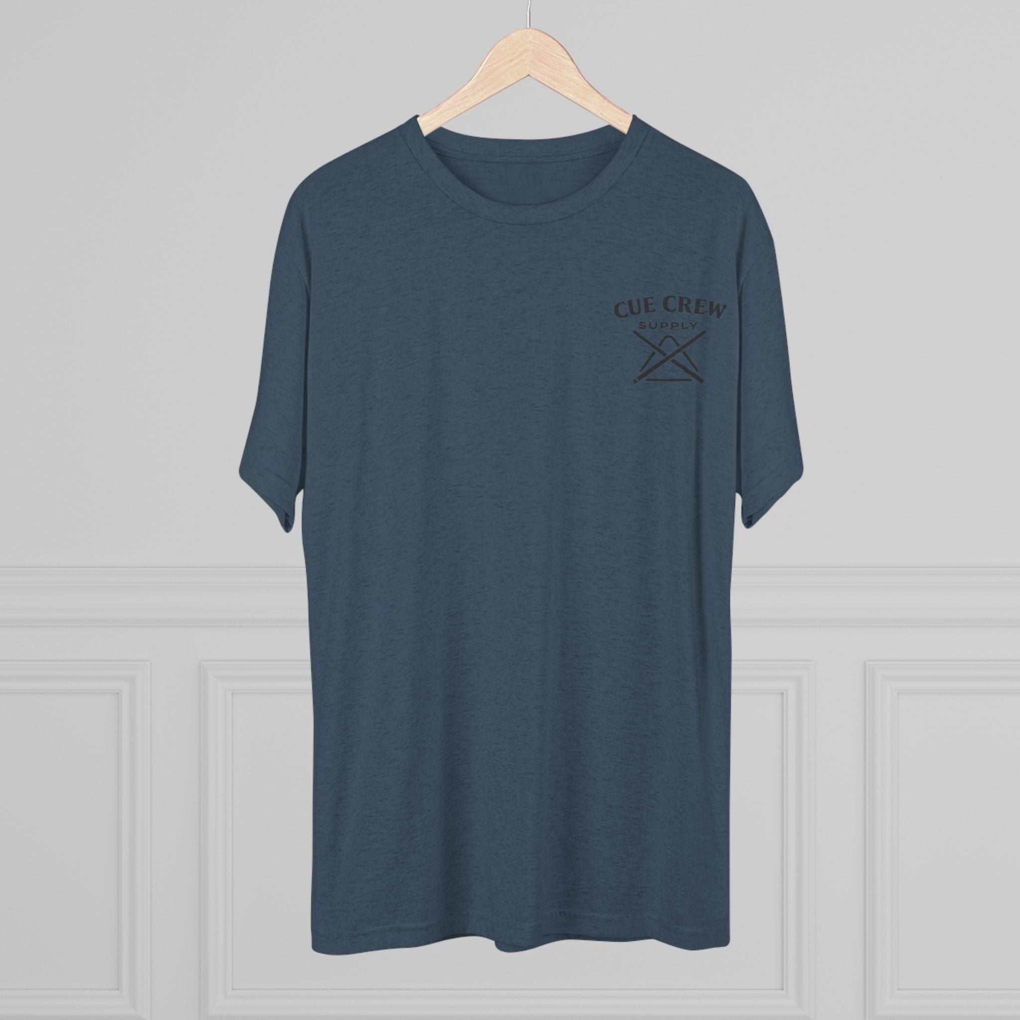 Leftovers Black Logo Chompers Next Level Tri-Blend Tee