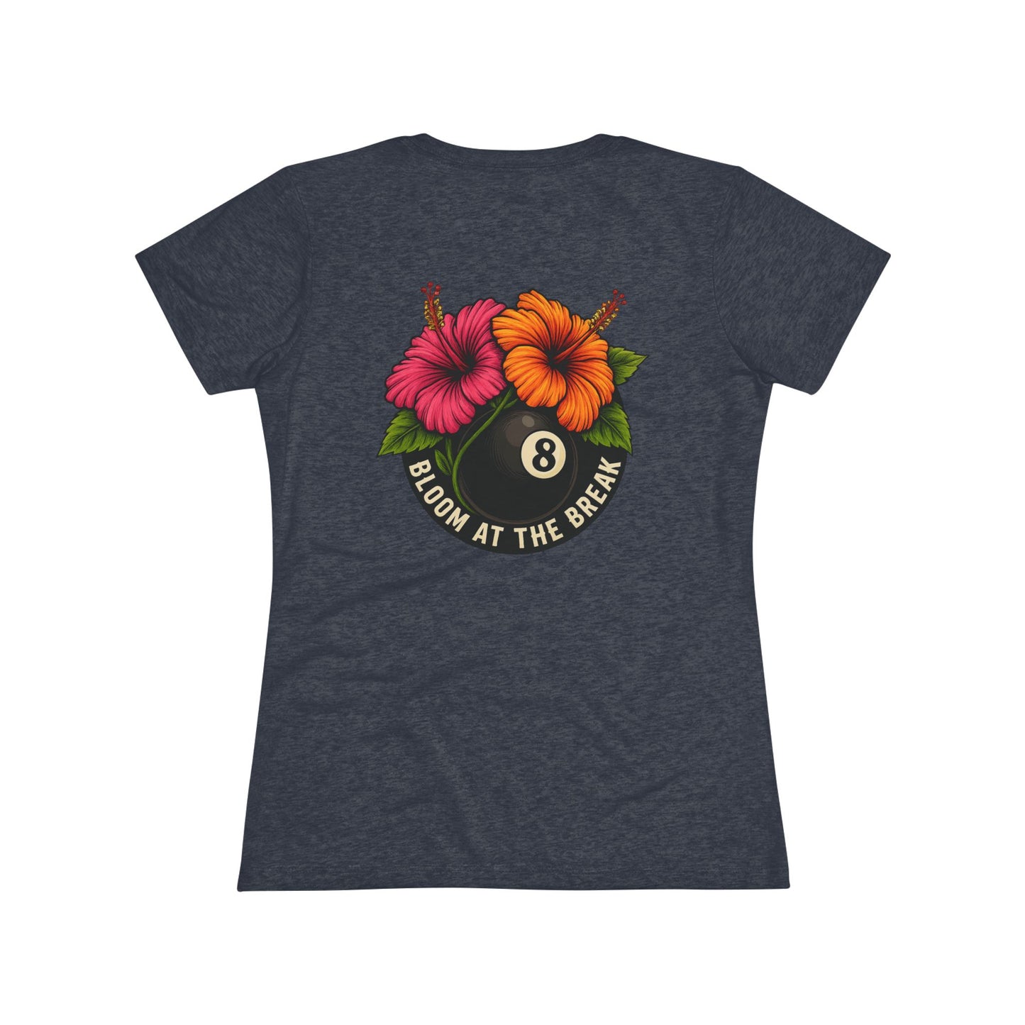 Bloom At The Break Next Level Women's Tri-Blend Tee