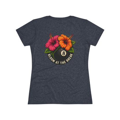Bloom At The Break Next Level Women's Tri-Blend Tee