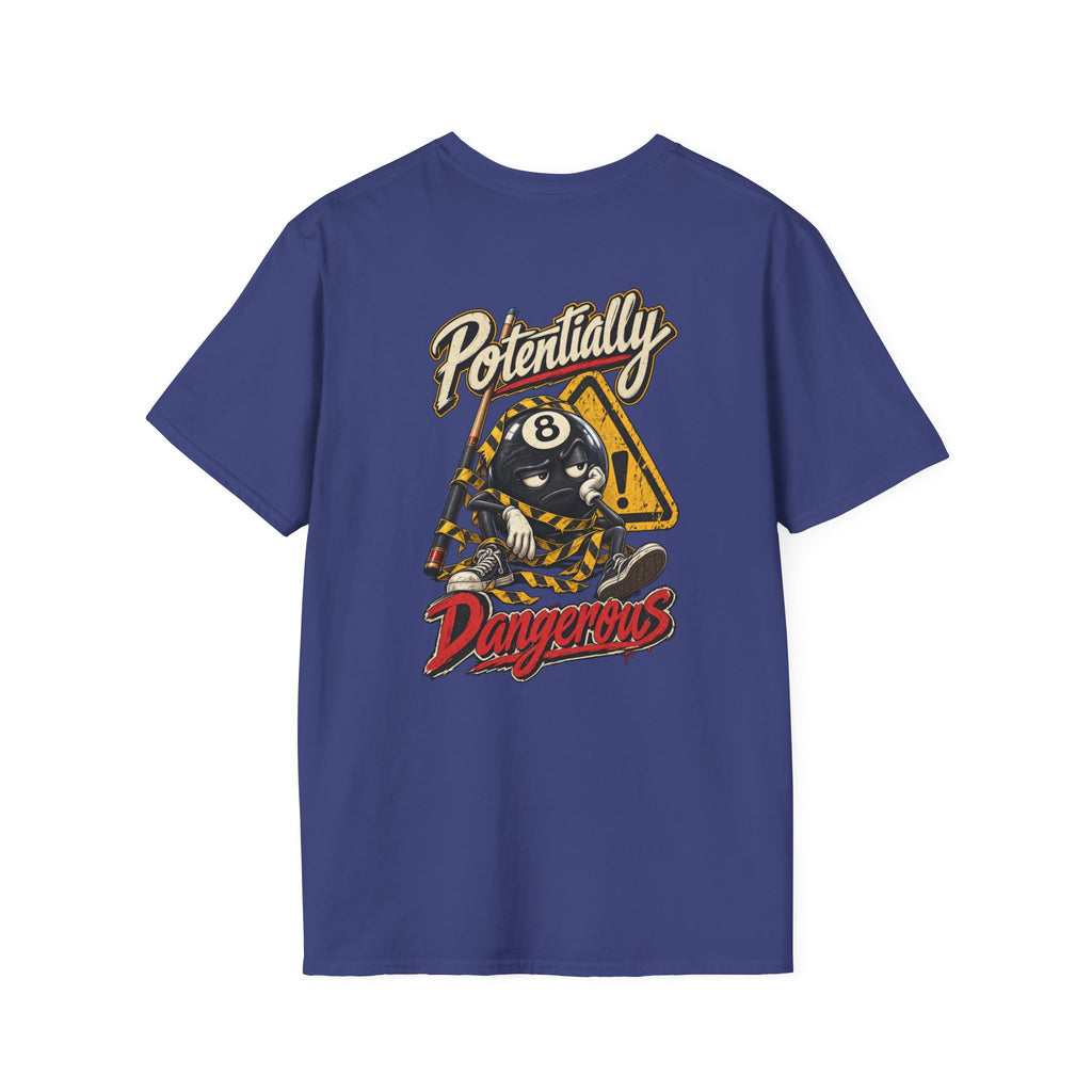 Potentially Dangerous Pool Player T-Shirt | Classic Series CCS-CST-022