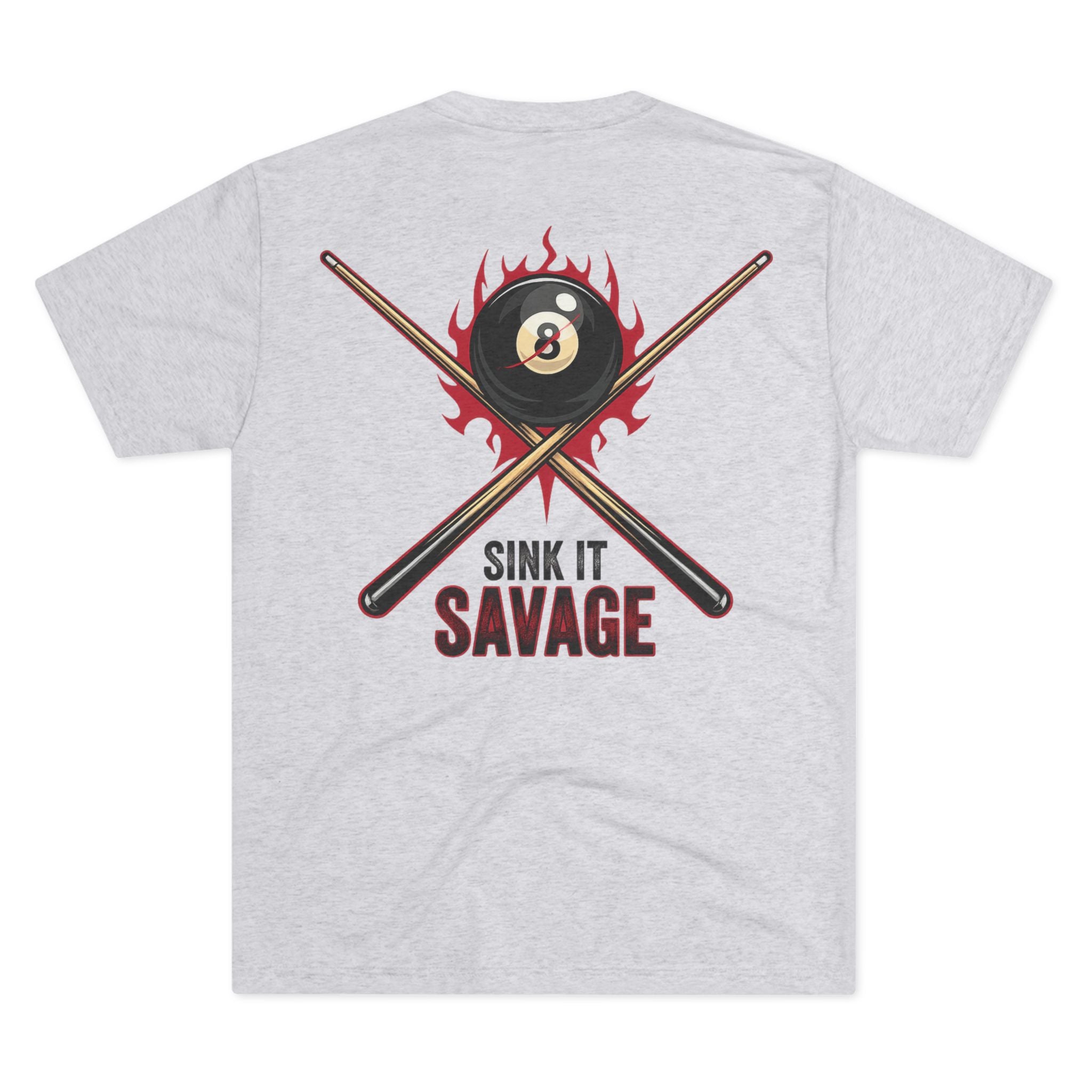 Sink It Savage Pool Tri-Blend Tee