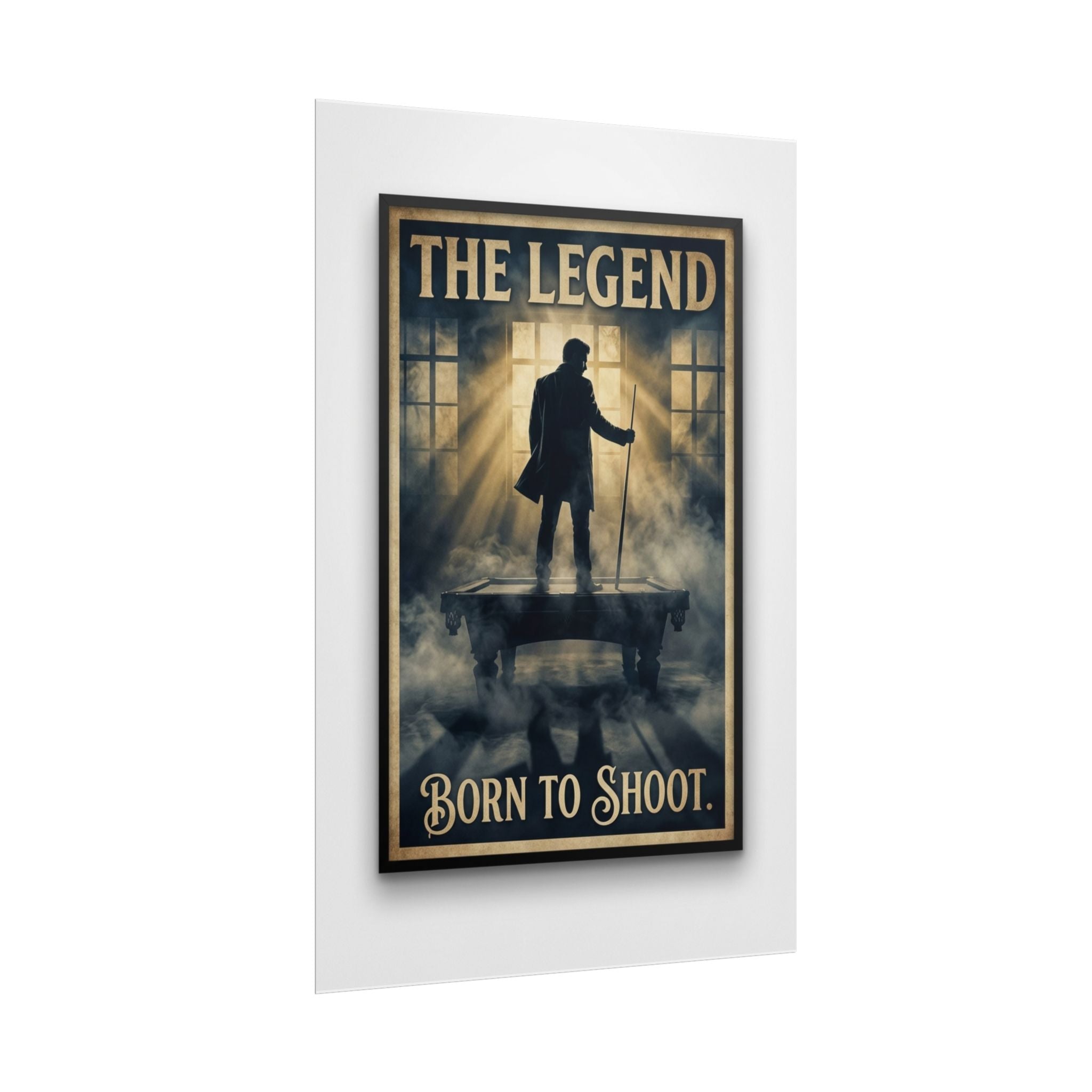 The Legend: Born to Shoot Wall Art - Rolled Poster