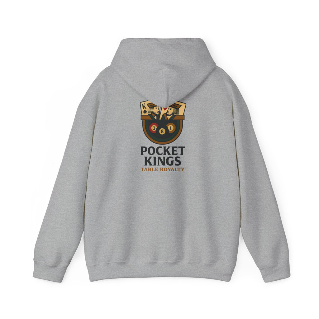 Pocket Kings Table Royalty Billiards Pool Unisex Gildan Hoodie