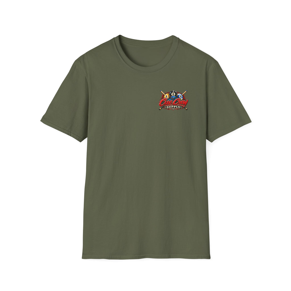 Cue Tang Clan Funny Pool & Billiards Graphic T-Shirt | Classic Series | CCS-CST-025