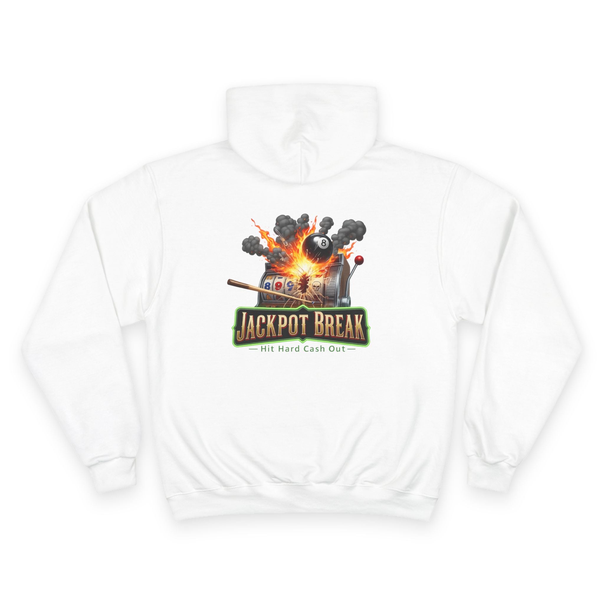Jackpot Break Casino Billiards Mashup Champion Hoodie