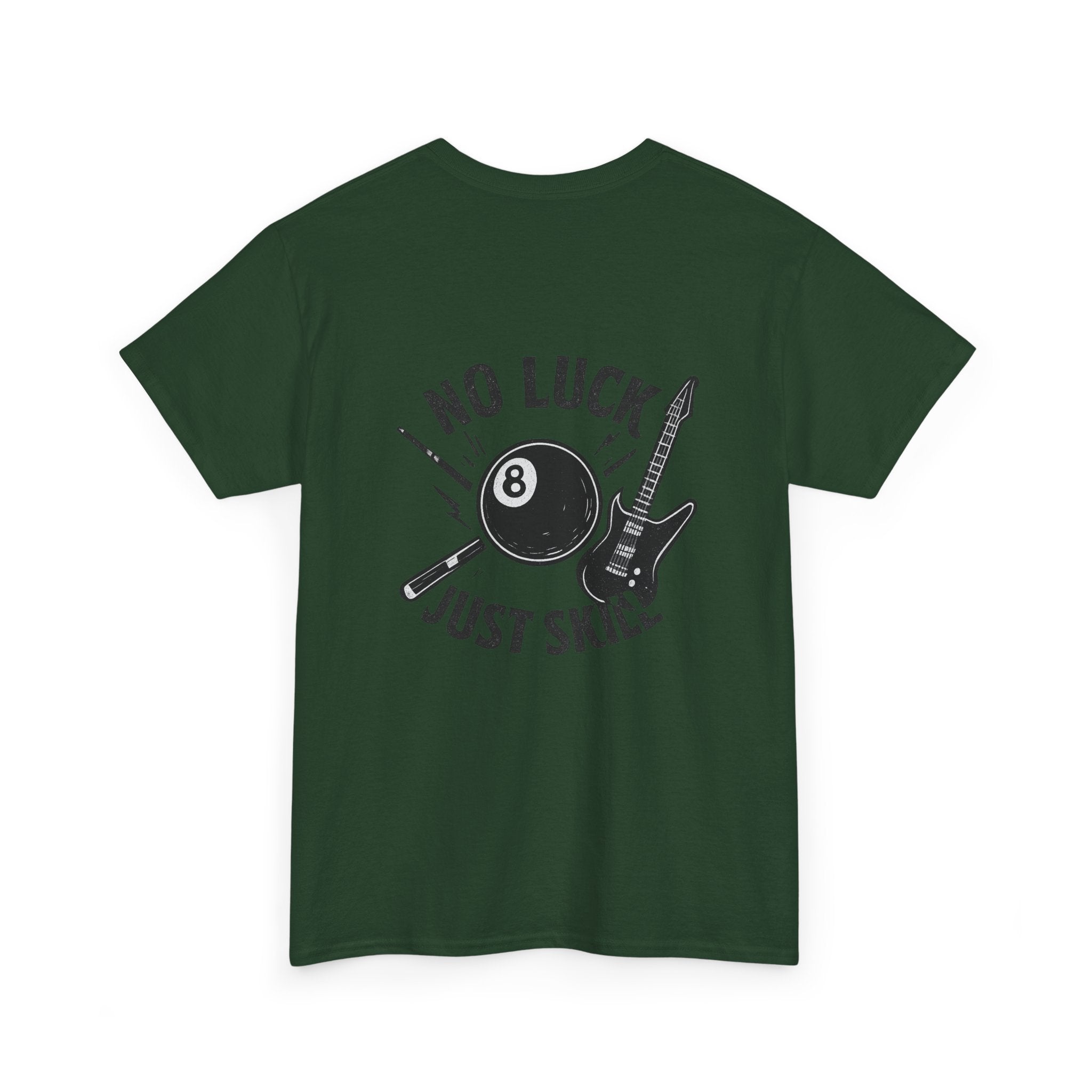 No Luck Just Skill Billiards Tee