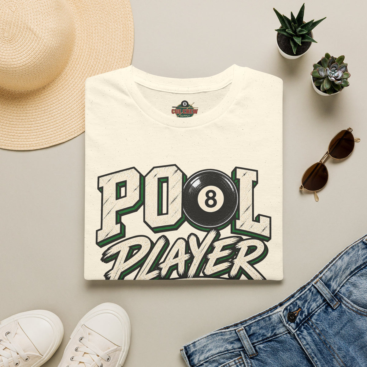Pool Player Results May Vary – Funny Billiards T-Shirt