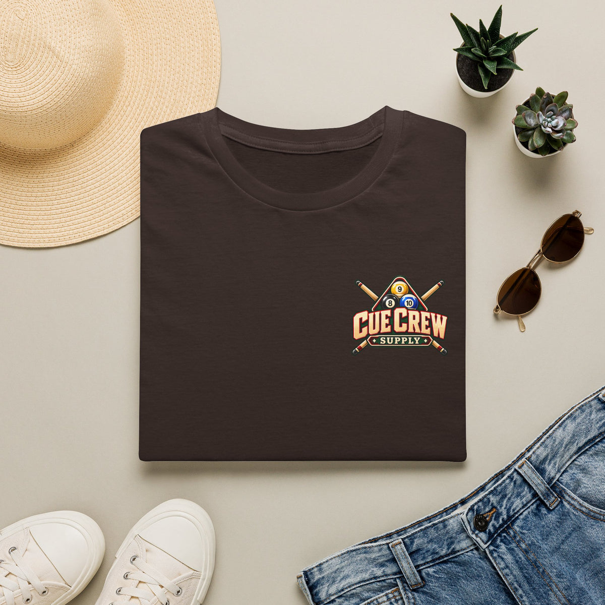World's Shittiest Pool Player Funny Billiards T-Shirt | Classic Series | CCS-CST-009