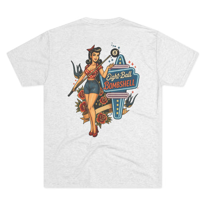 Eight-Ball Bombshell Next Level Billiards Tee
