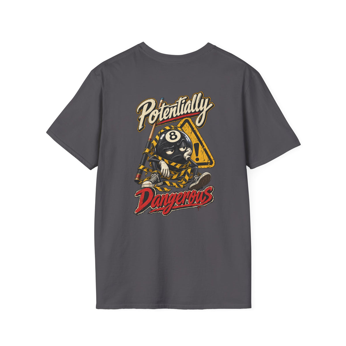 Potentially Dangerous Pool Player T-Shirt | Classic Series CCS-CST-022