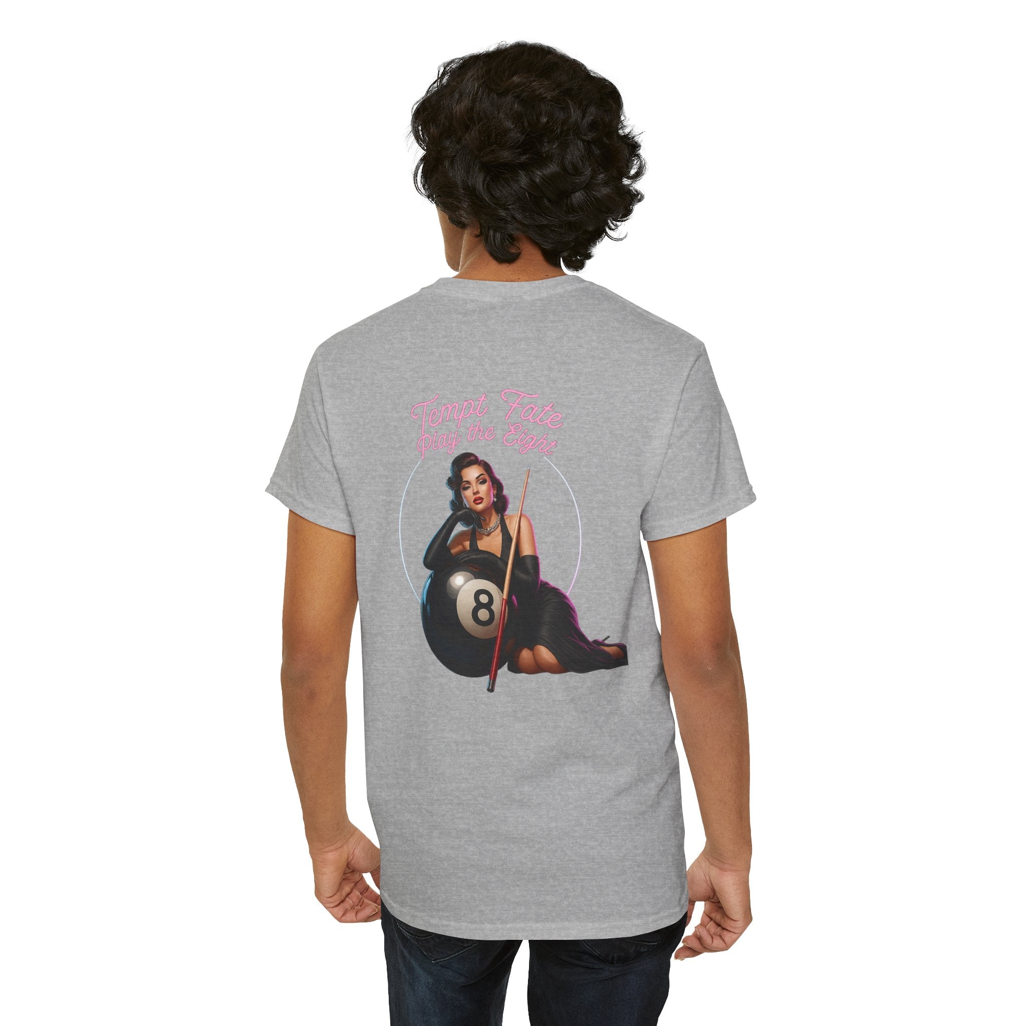 Tempt Fate Play The Eight Gildan Billiards Gildan Tee