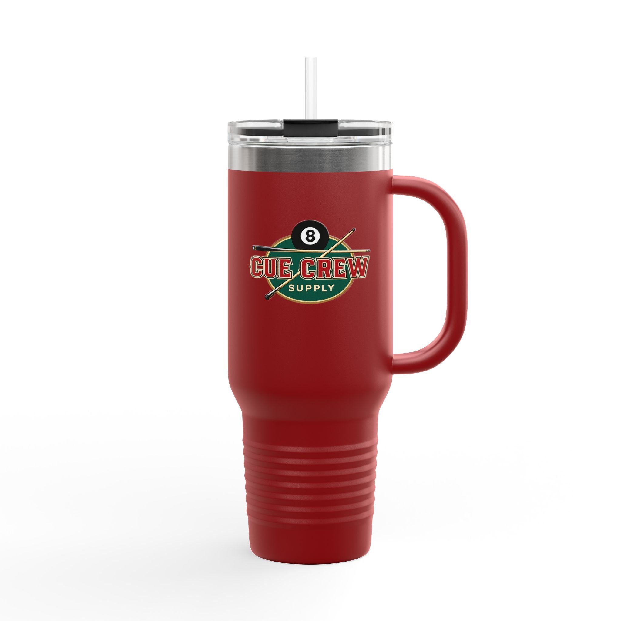 Cue Crew Supply Billiards 40oz Insulated Travel Mug
