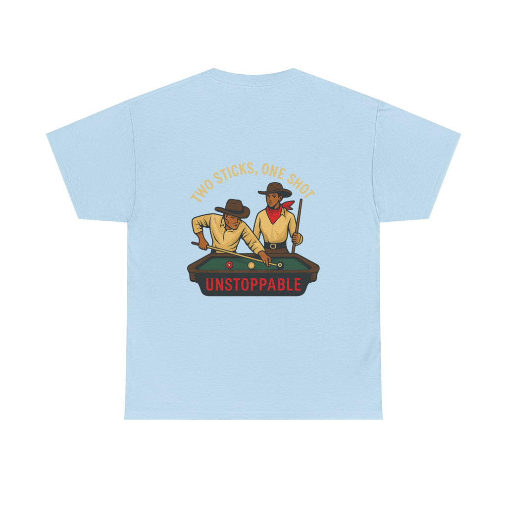 Scotch Doubles Unstoppable Billiards Tee