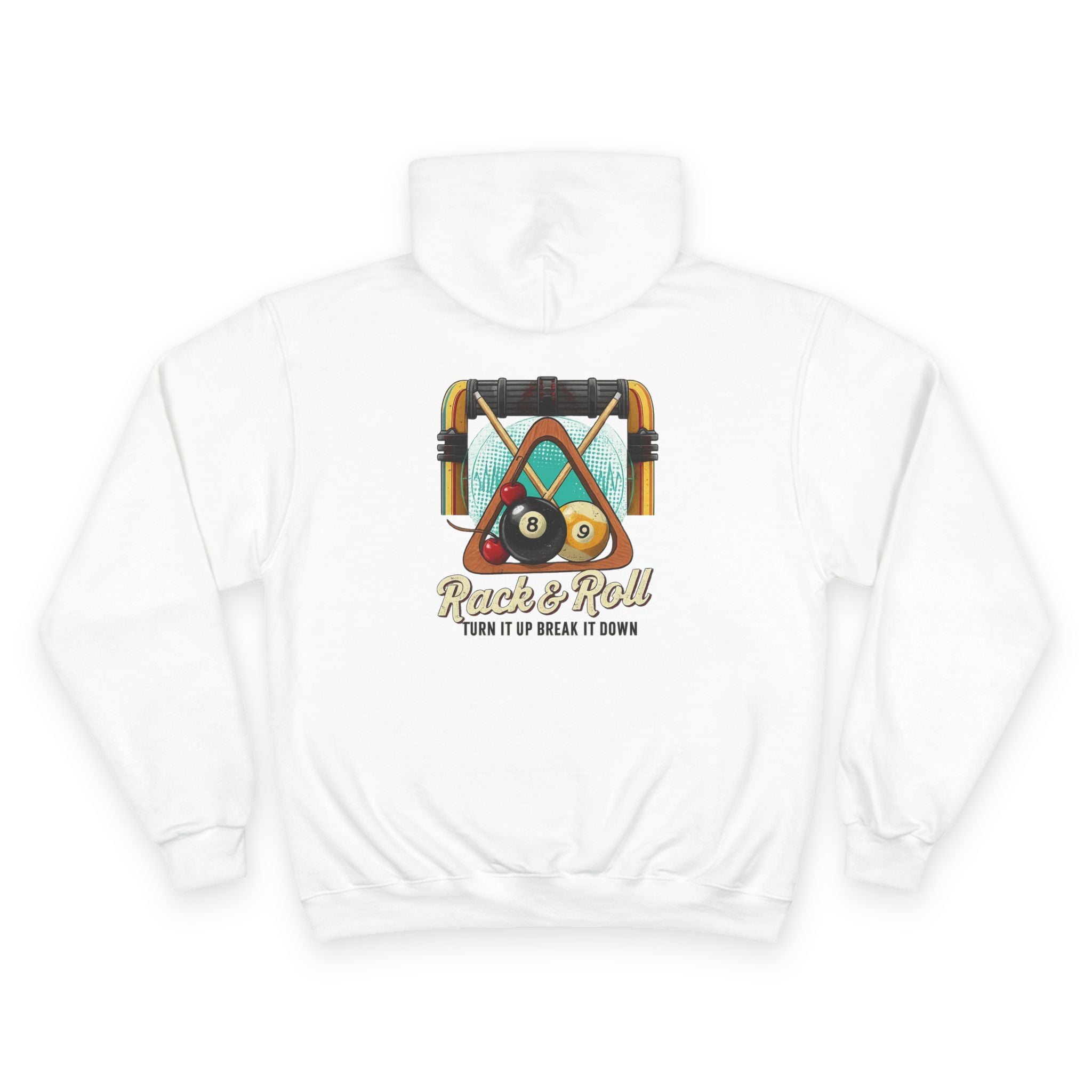 Rack & Roll v2 Billiards Champion Hoodie