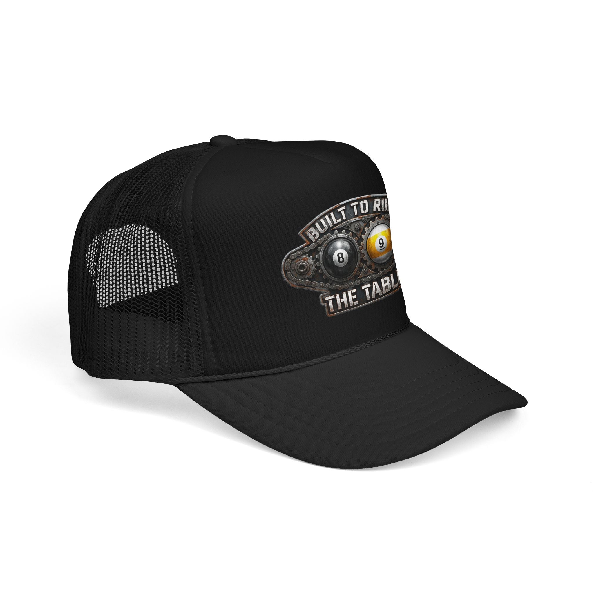 Built to Run the Table OTTO 39-165 Foam Trucker Hat – Billiards Snapback