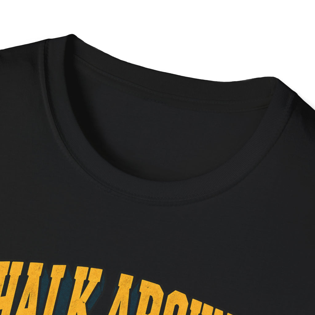 Chalk Around And Find Out – Funny Billiards T-Shirt – Cue Crew Essentials CCS-EST-003