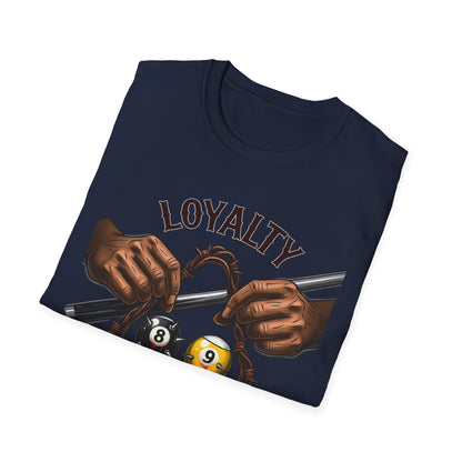 Loyalty- Hustler Code Billiards Core Line Gildan Tee