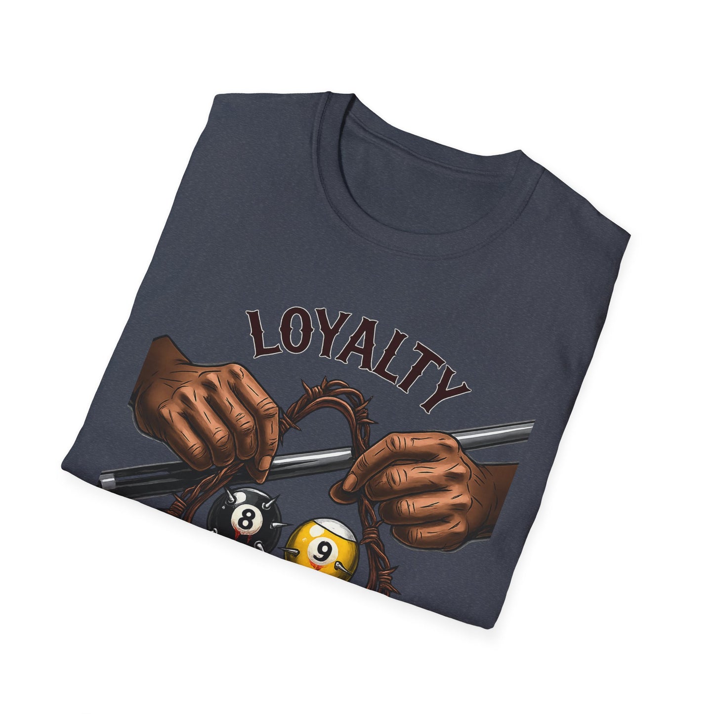 Loyalty- Hustler Code Billiards Core Line Gildan Tee
