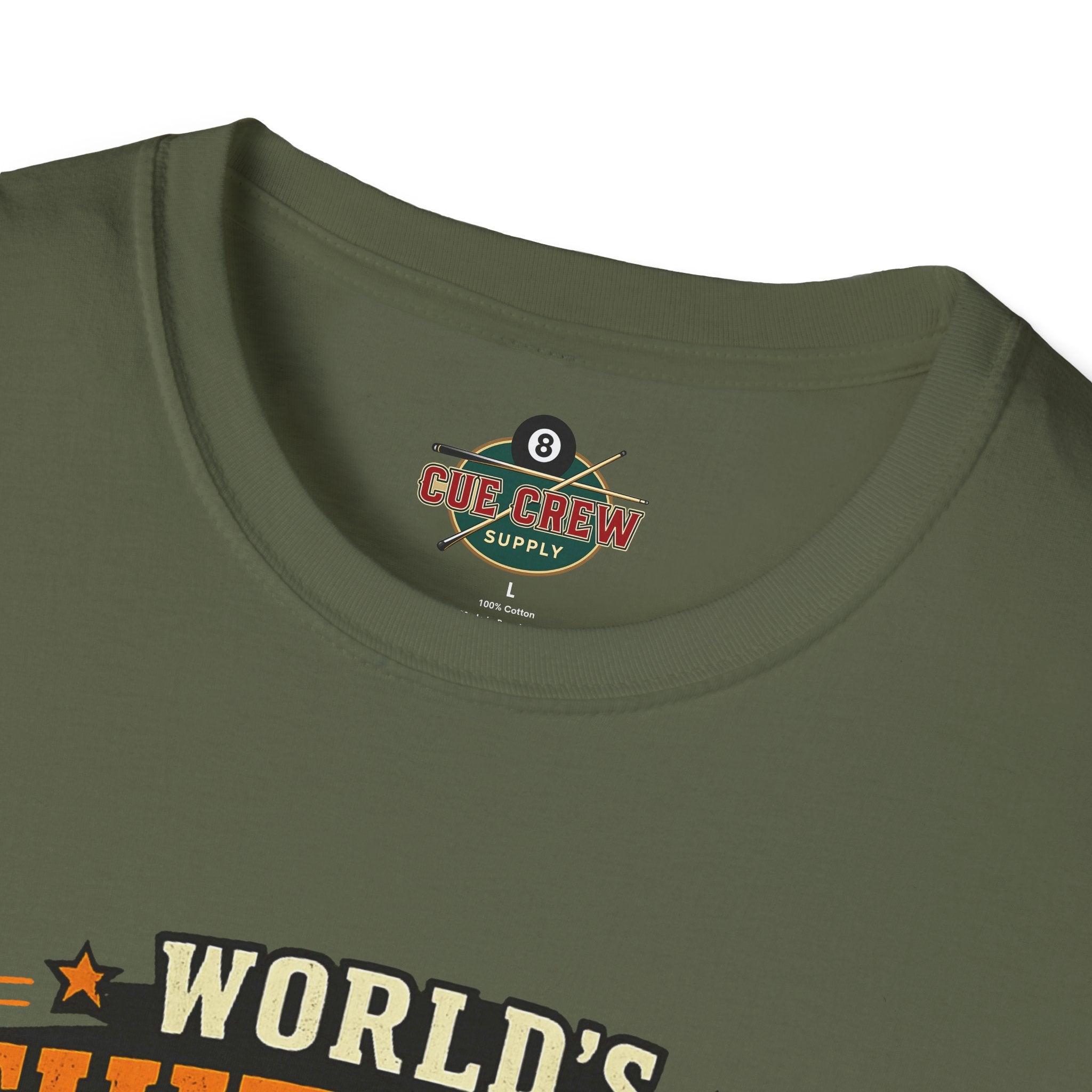World’s Shittiest Pool Player Funny Billiards T-Shirt