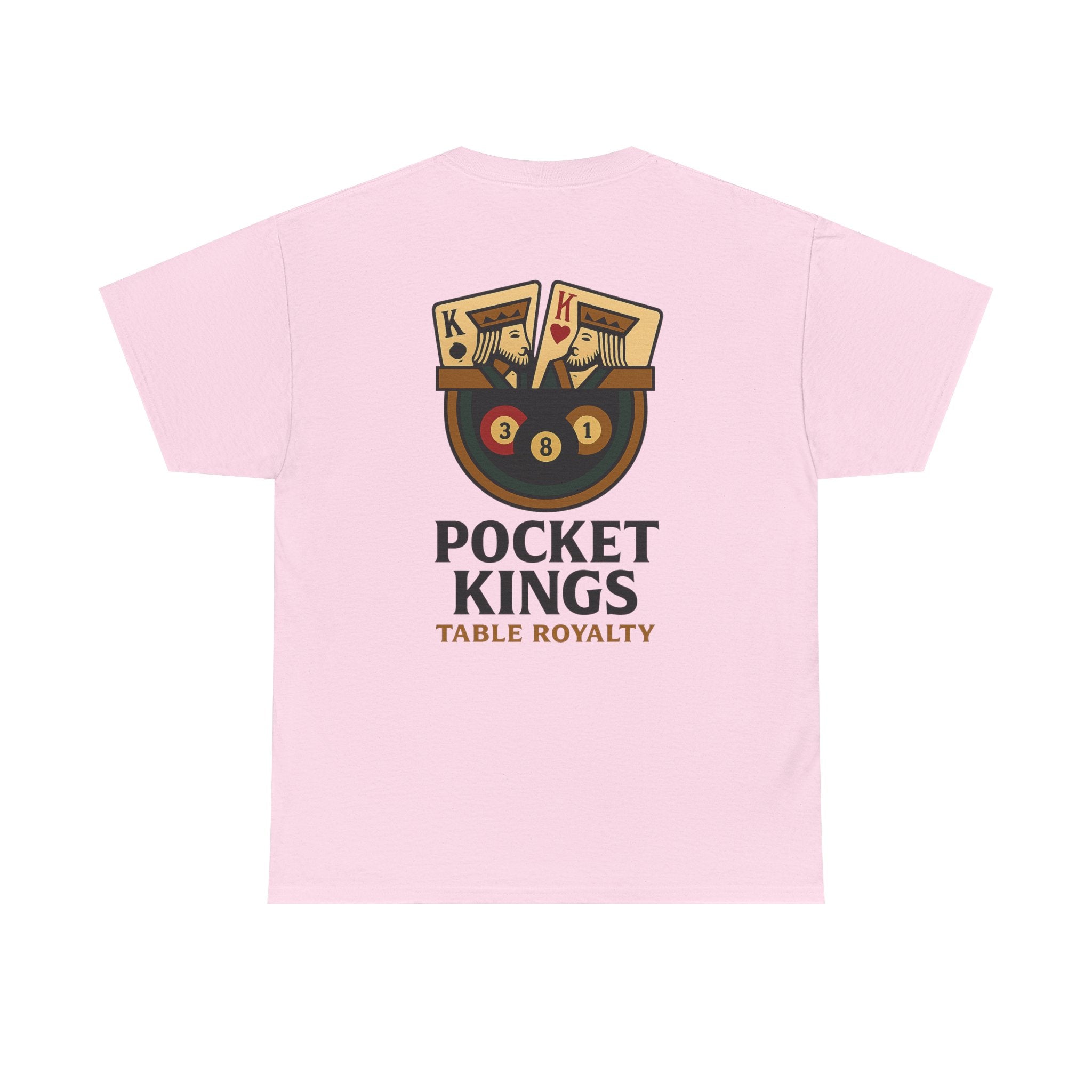 Pocket Kings Table Royalty Billiards Tee