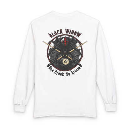 Black Widow Billiards Gildan Long Sleeve Tee
