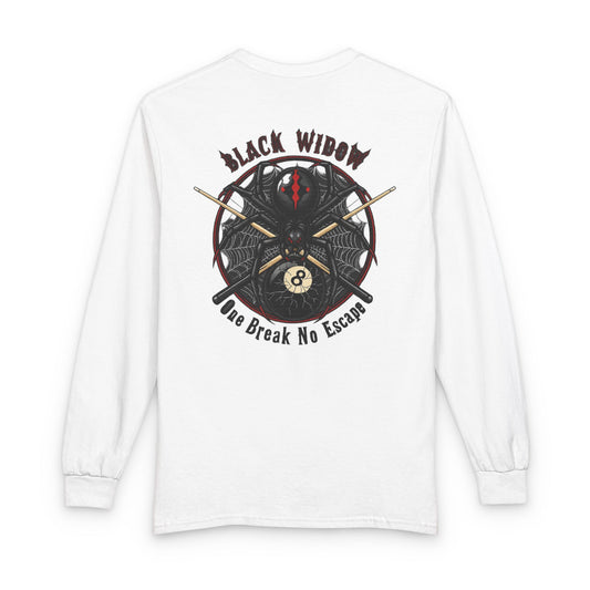 Black Widow Billiards Gildan Long Sleeve Tee