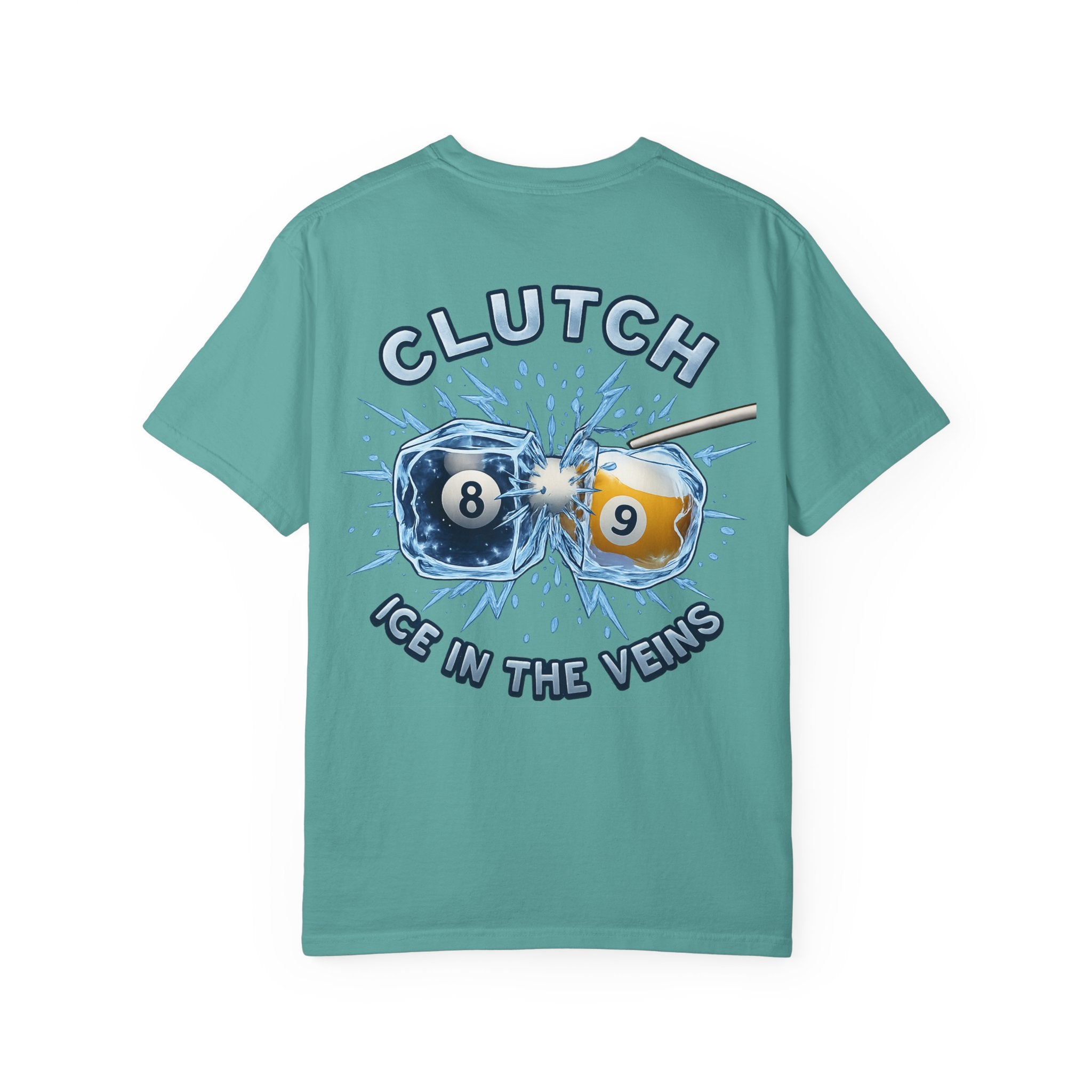 Clutch: Ice in the Veins Billiards Comfort Colors Tee